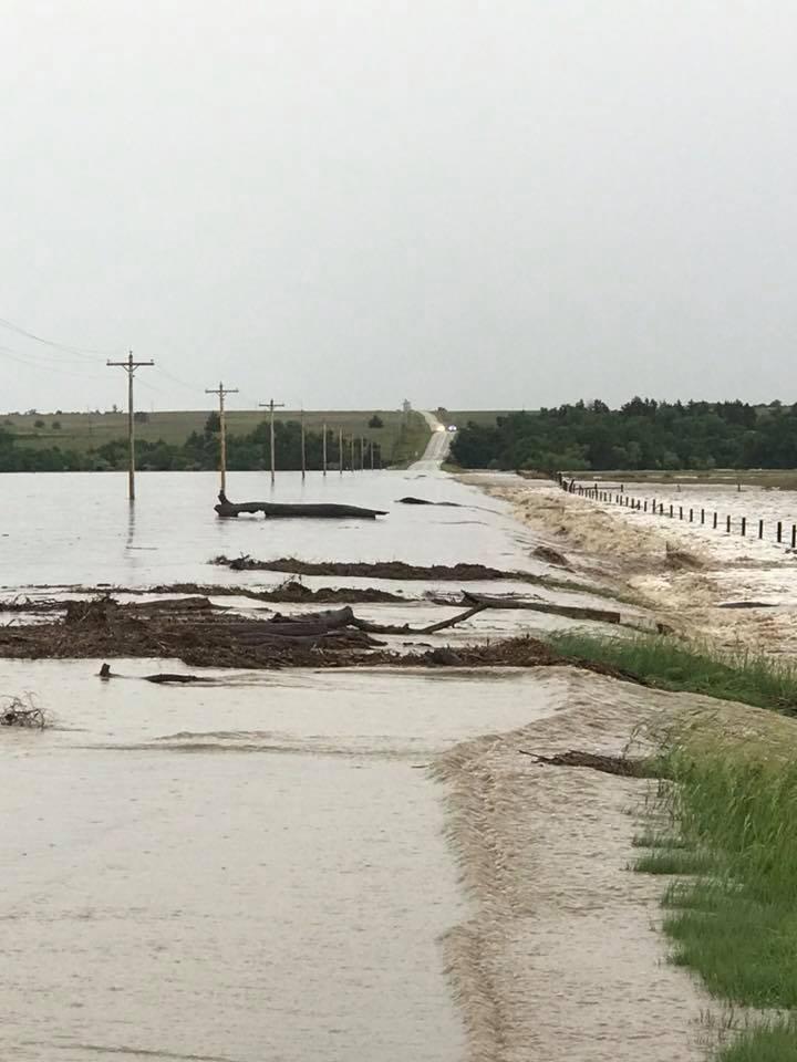 Almost 10 Inches Of Rain In Northwest Kansas Cause Floods, Damage Roads ...