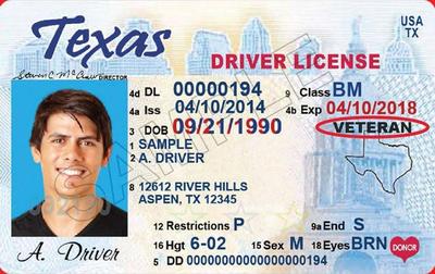 drivers license texas