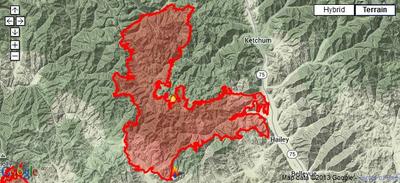 Beaver Creek Update Fire Managers Believe The Blaze Is Now Manageable Boise State Public Radio