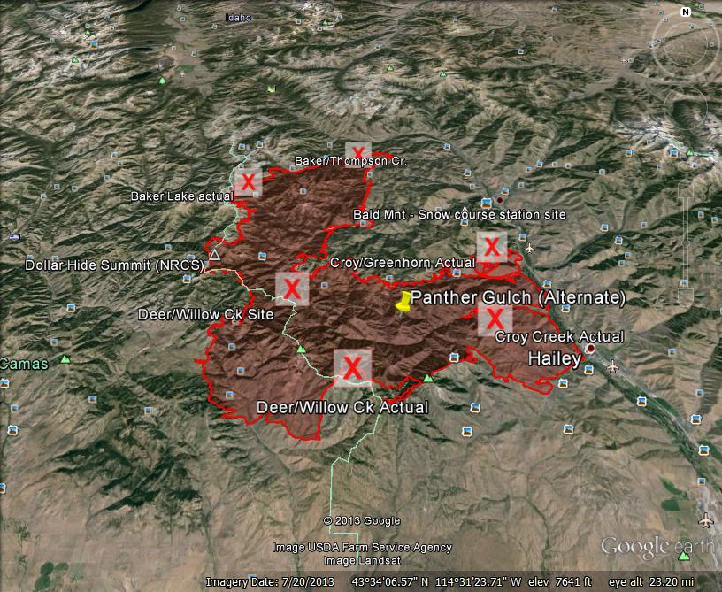 Scientists Use Computer Models To Help Blaine County Residents After Beaver Creek Fire Boise State Public Radio
