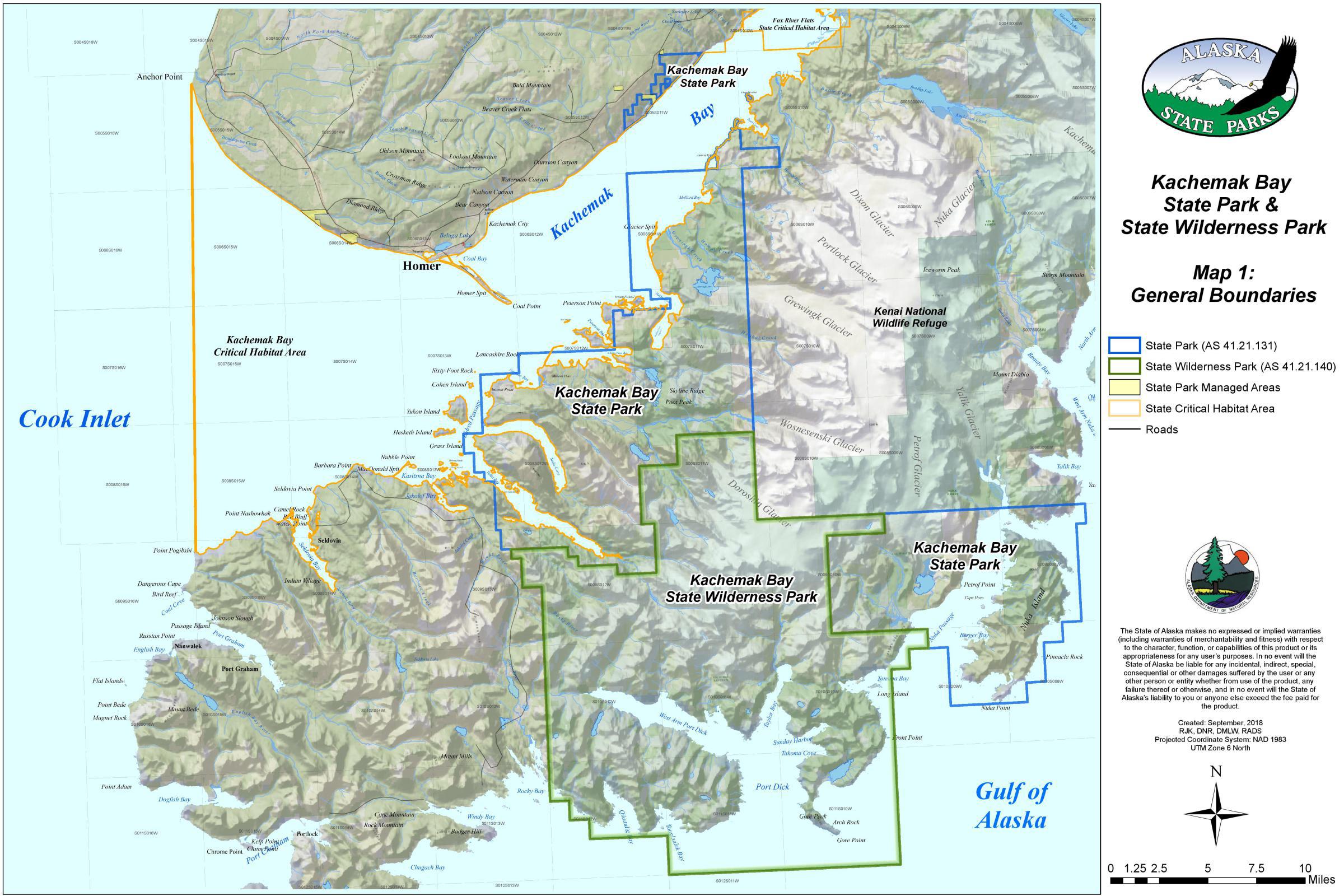 Coffee Table December 30 2020 The Kachemak Bay State Park Draft   Map 1 General Boundaries Page 001 0 