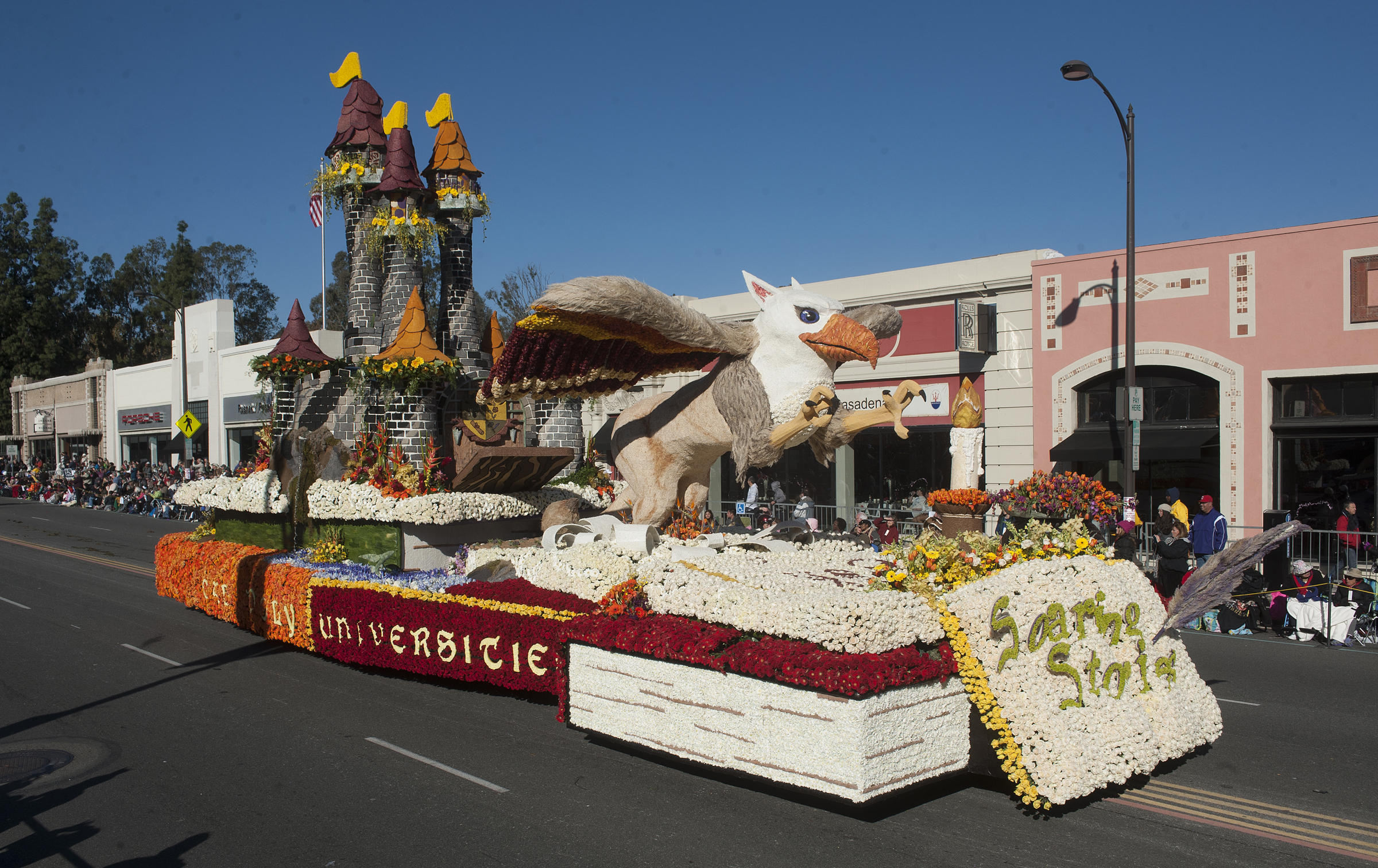 Parade Float. Parads of Floats.