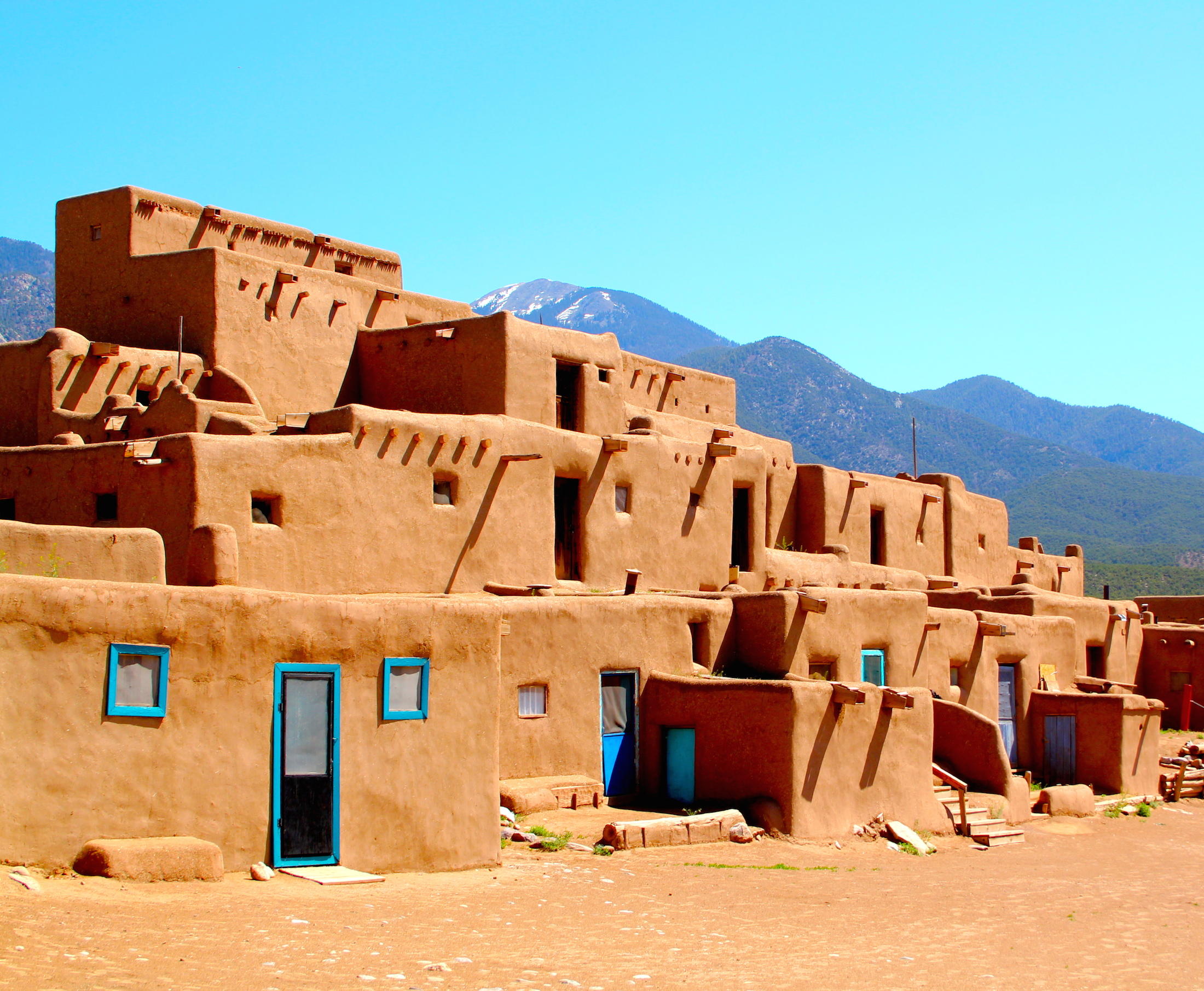 New Mexico s Taos Pueblo Inhabited For 1 000 Years KCBX