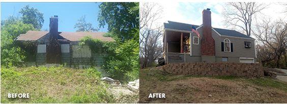 Land Bank Takes Cue From 1 Homes S 100 To Kansas City This House At 5821 East 29th Terrace Was Renovated As Part Of A Previous Land Bank