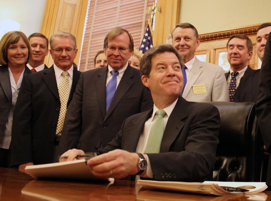 Kansas Governor Brownback’s Stealthy Trip To Israel Raises Questions | KCUR