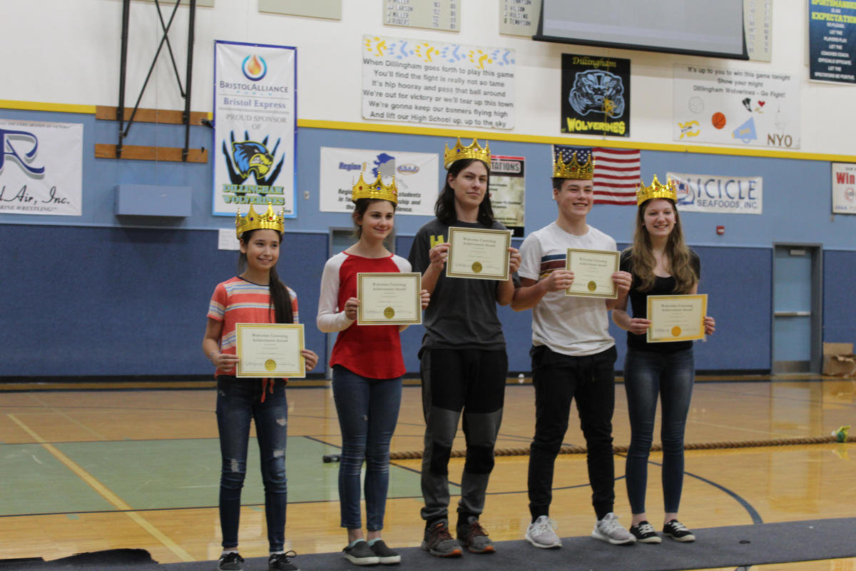 Dillingham MiddleHigh School holds honor roll and award ceremony to