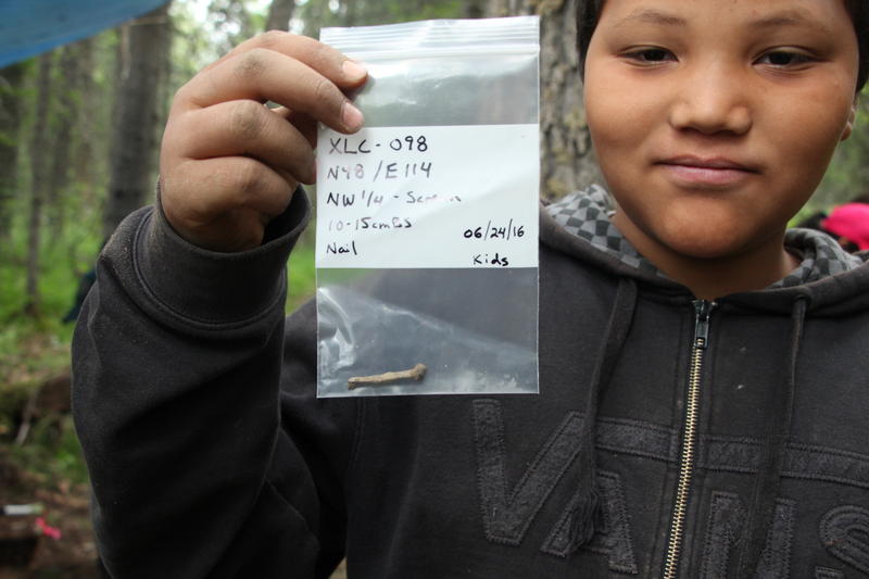 Nondalton kids dig into their history at Dena'ina culture camp KDLG