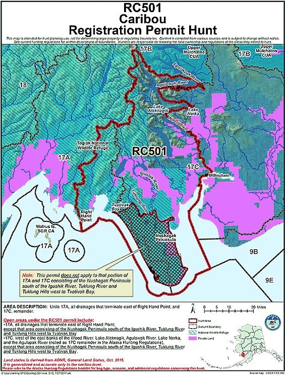 Alaska Fish and Game issues emergency order for RC503 Mulchatna caribou