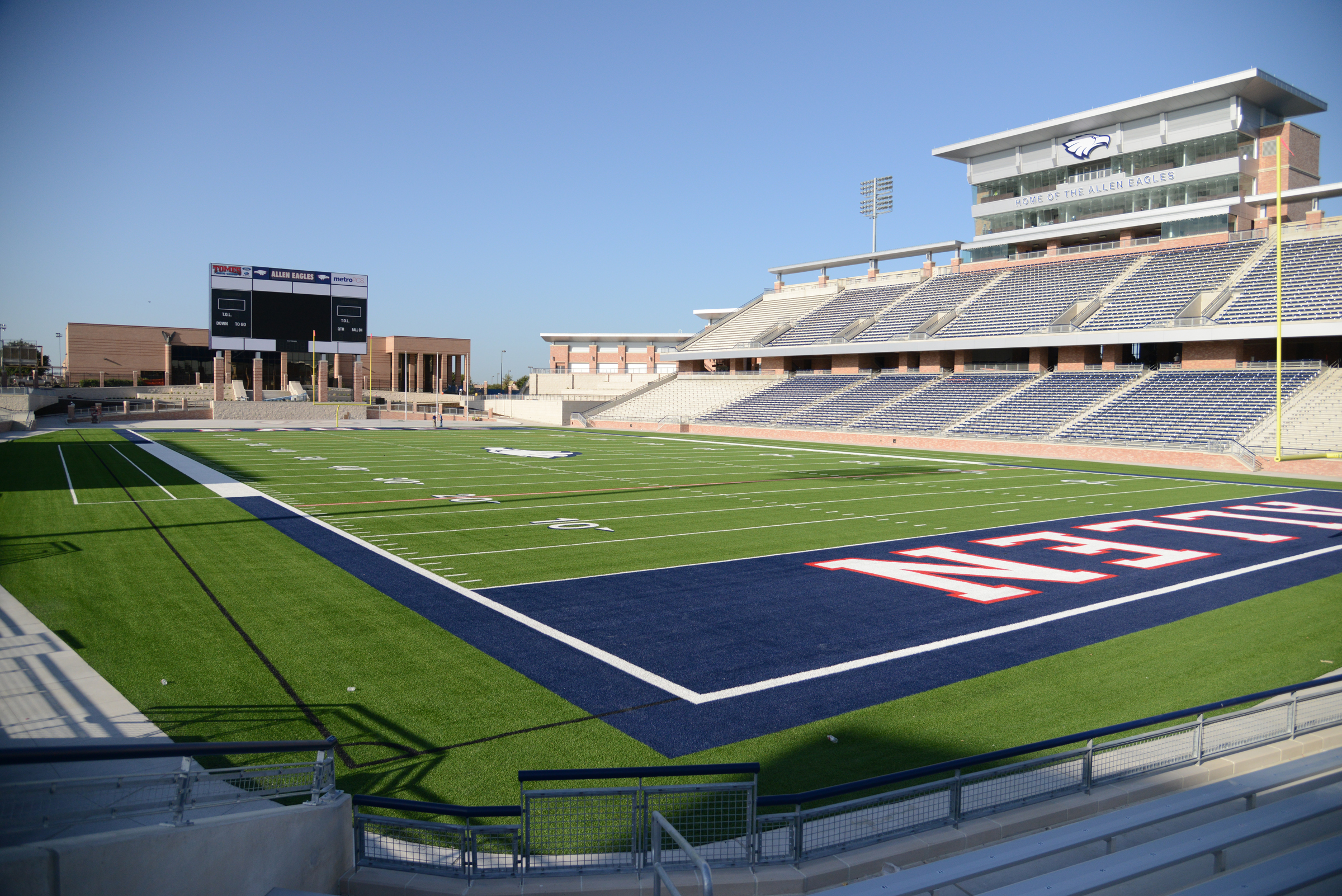 Major Cracks In $60 Million Stadium ‘Not A Black Eye For Allen ISD ...