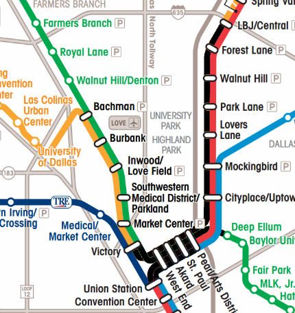 DART Service To Downtown Dallas Will Be Affected For Six Weekends ...