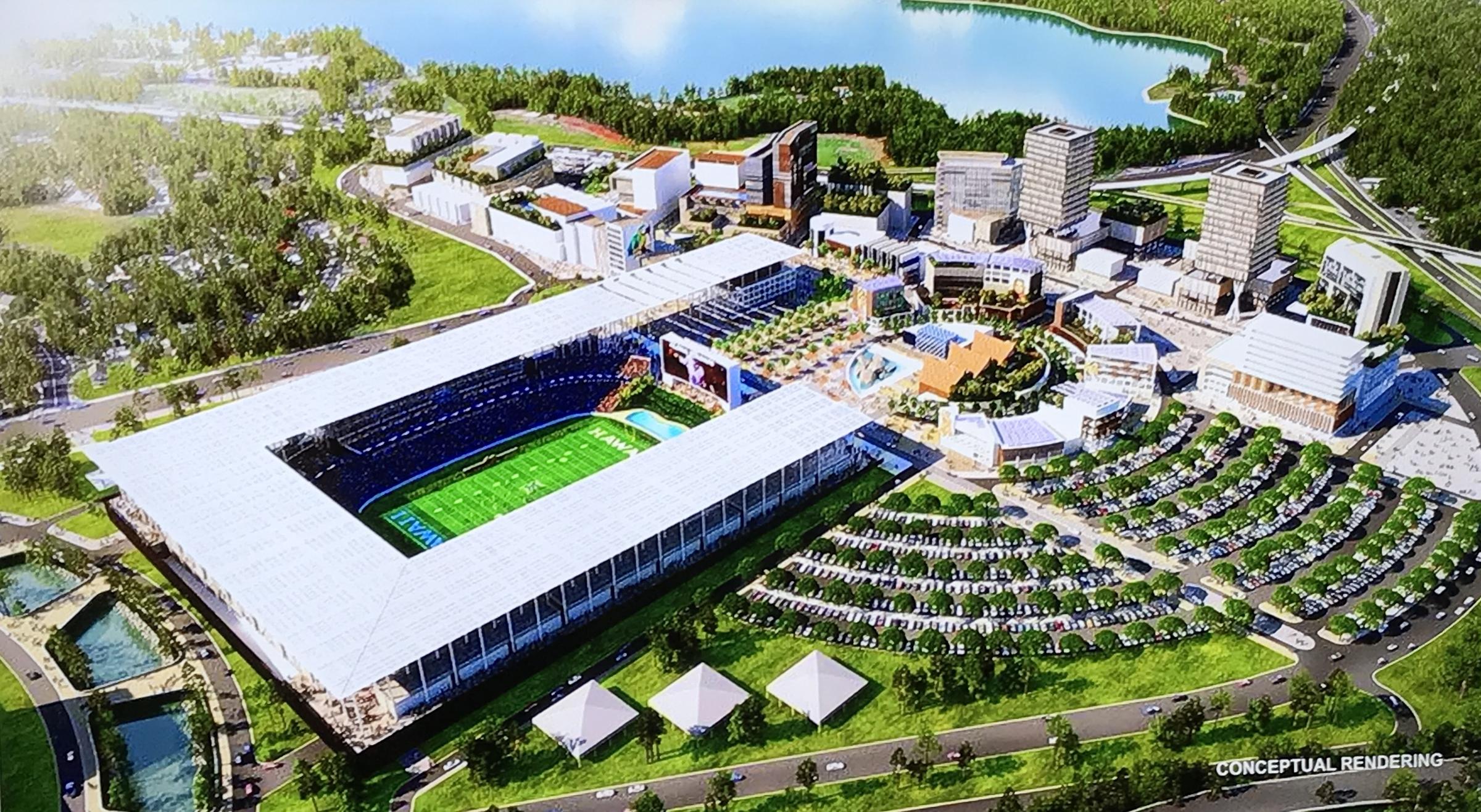 New Aloha Stadium Concept Unveiled Hawaii Public Radio