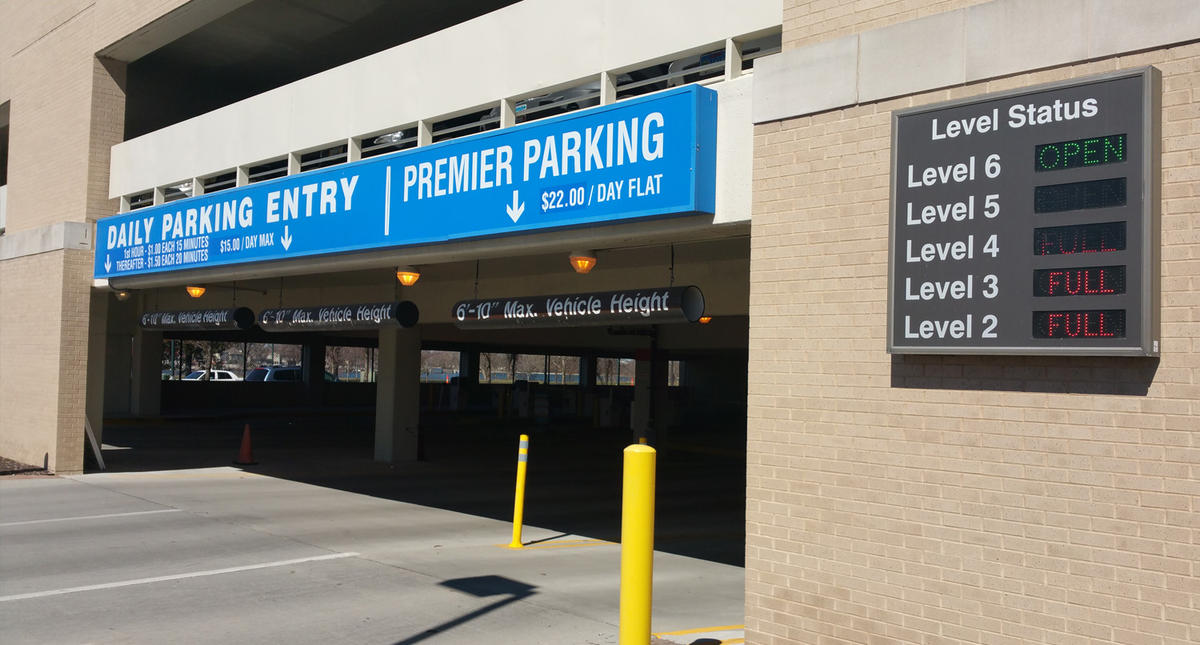 Opening new parking garage at Eppley Airfield | 91.5 KIOS-FM