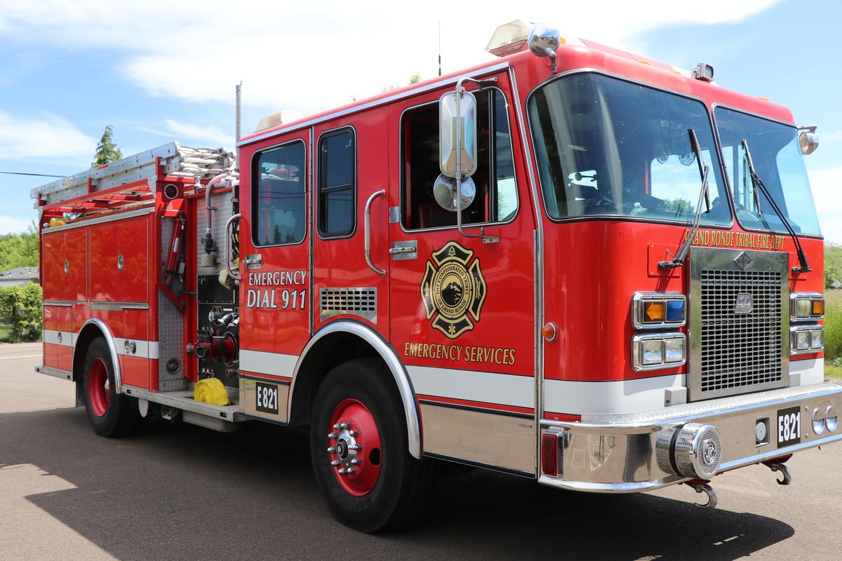 Oregon Tribe's First Fire Department On Steady Track KLCC