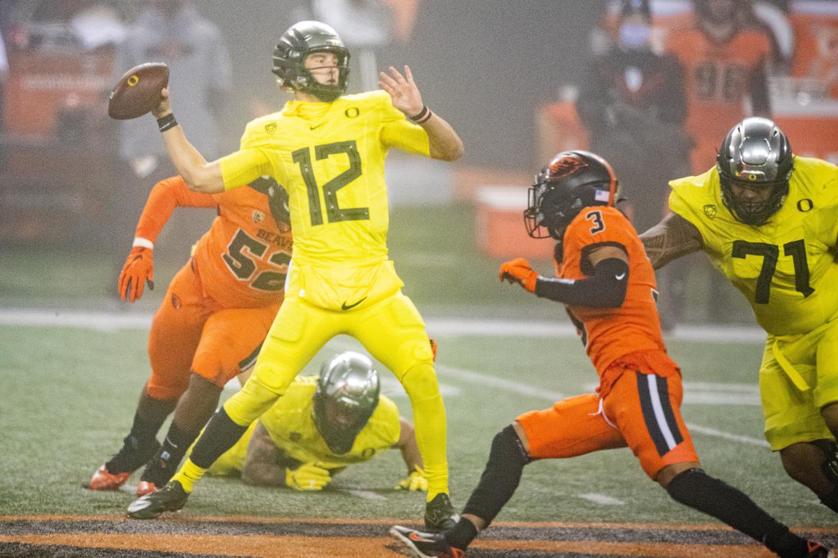Oregon State Upsets No.9 Oregon In Rivalry Game KLCC