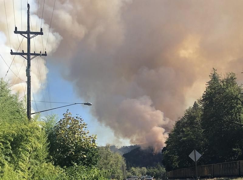 Fires Near Mapleton Prompt Evacuations KLCC