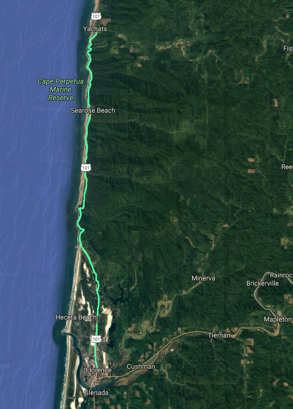 Image result for Hwy 101 Between Florence and Yachats closed
