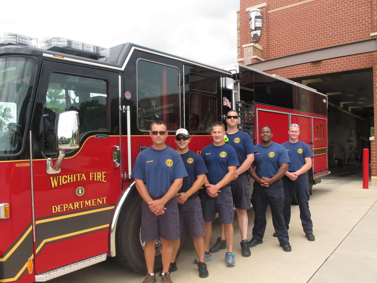 Wichita Fire Dept. Unveils New Fire Engine Fleet, New Firefighters KMUW