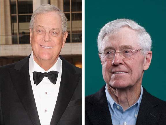 Charles And David Koch Plan To Spend $20 Million To Promote Tax ...