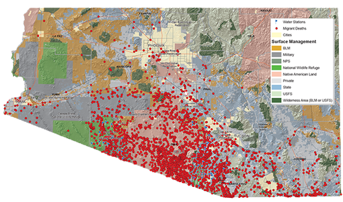 Artist Makes Marking Migrant Death Sites His Mission | KNAU Arizona ...