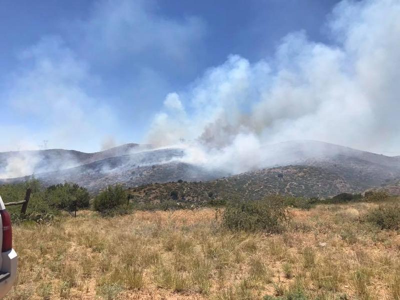 Orme Wildfire Continues to Spread Near Dewey | KNAU Arizona Public Radio