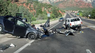 sedona arizona 89a fatal crashes knau crash responds