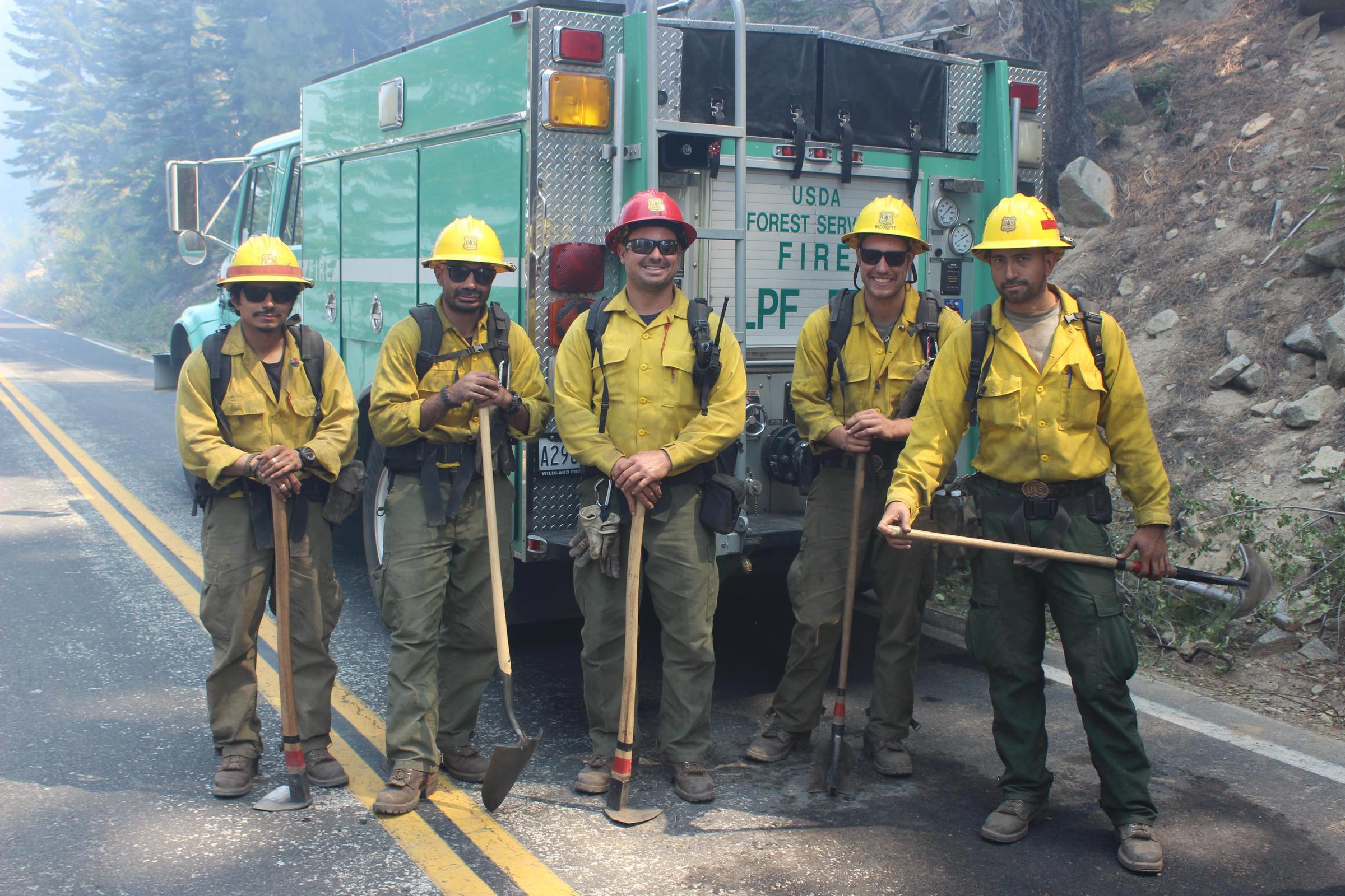 Forest service. Forest Firefighter.