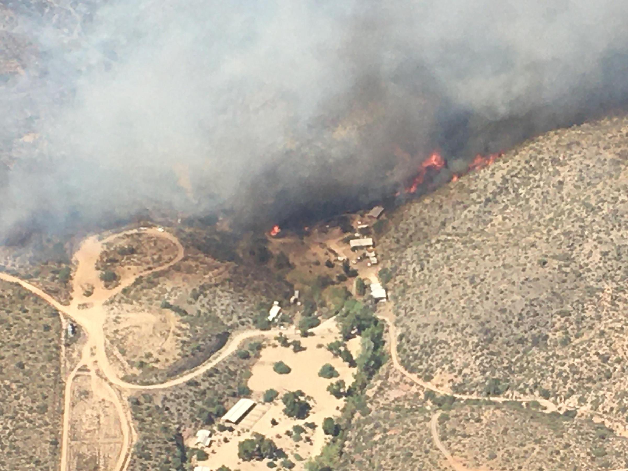 Arizona Fire Grows To More Than 14,000 Acres, 15% Contained  KNAU 