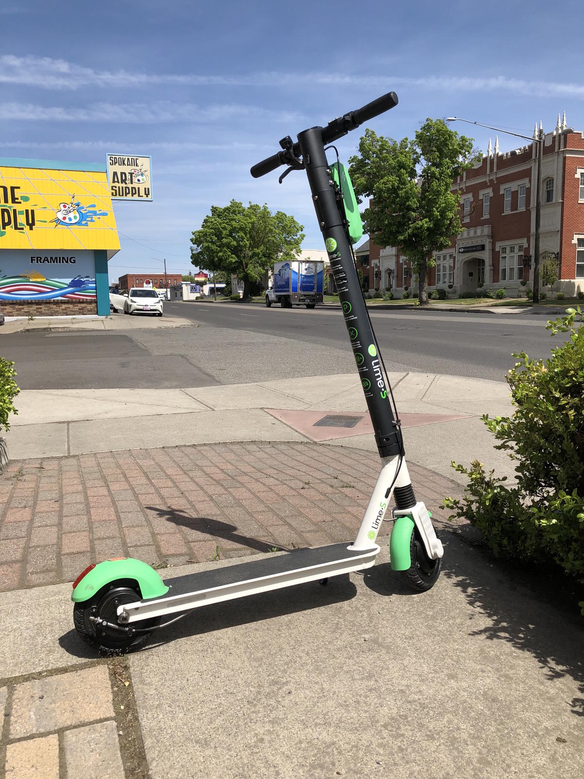 The Green Scooters Are Back Spokane Public Radio