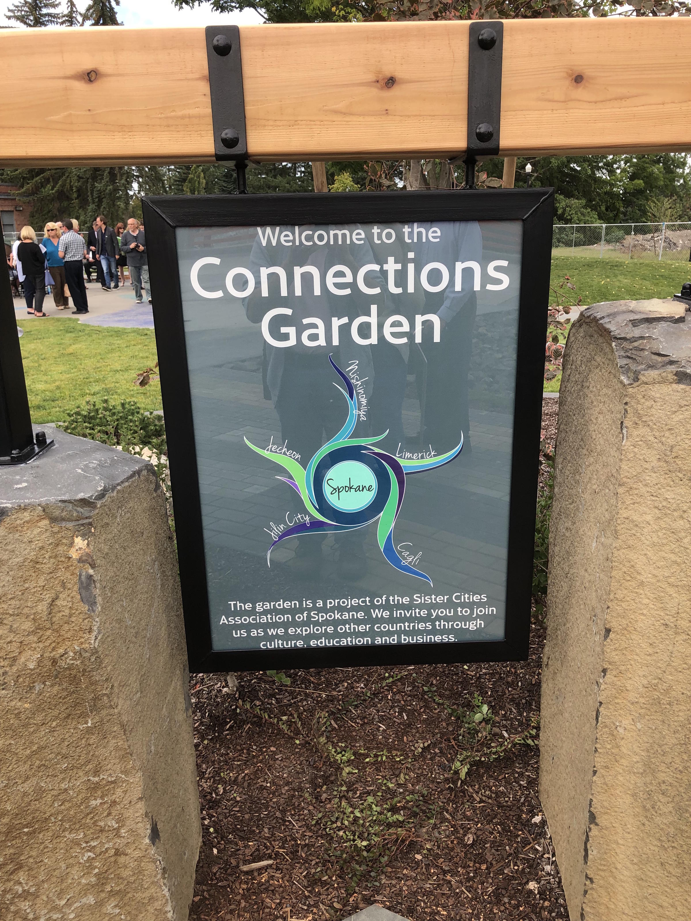 Spokane Dedicates Sister Cities Garden In Riverfront Park