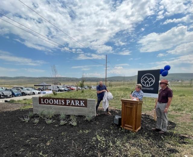 Loomis Park Dedicated to Tireless Affordable Housing Advocate KPCW