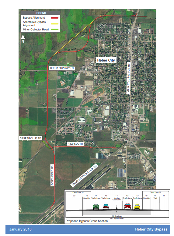 Heber Bypass Road Needs Legislative Funding For Environmental Study | KPCW