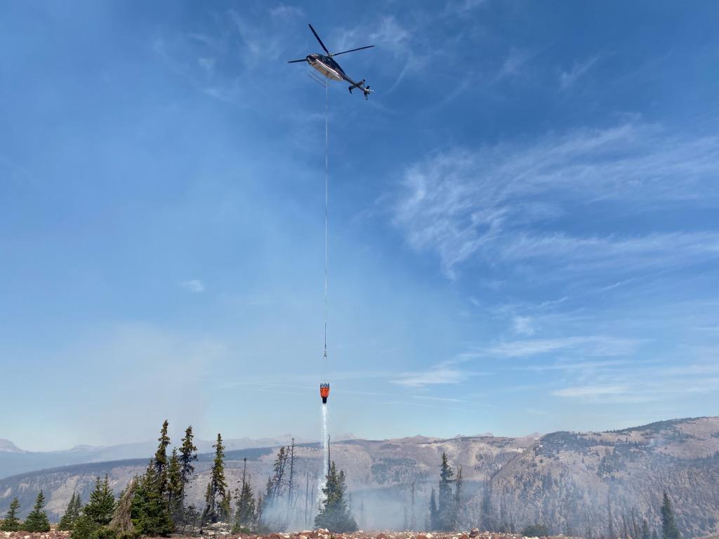 East Fork Fire Now 73 Contained KPCW