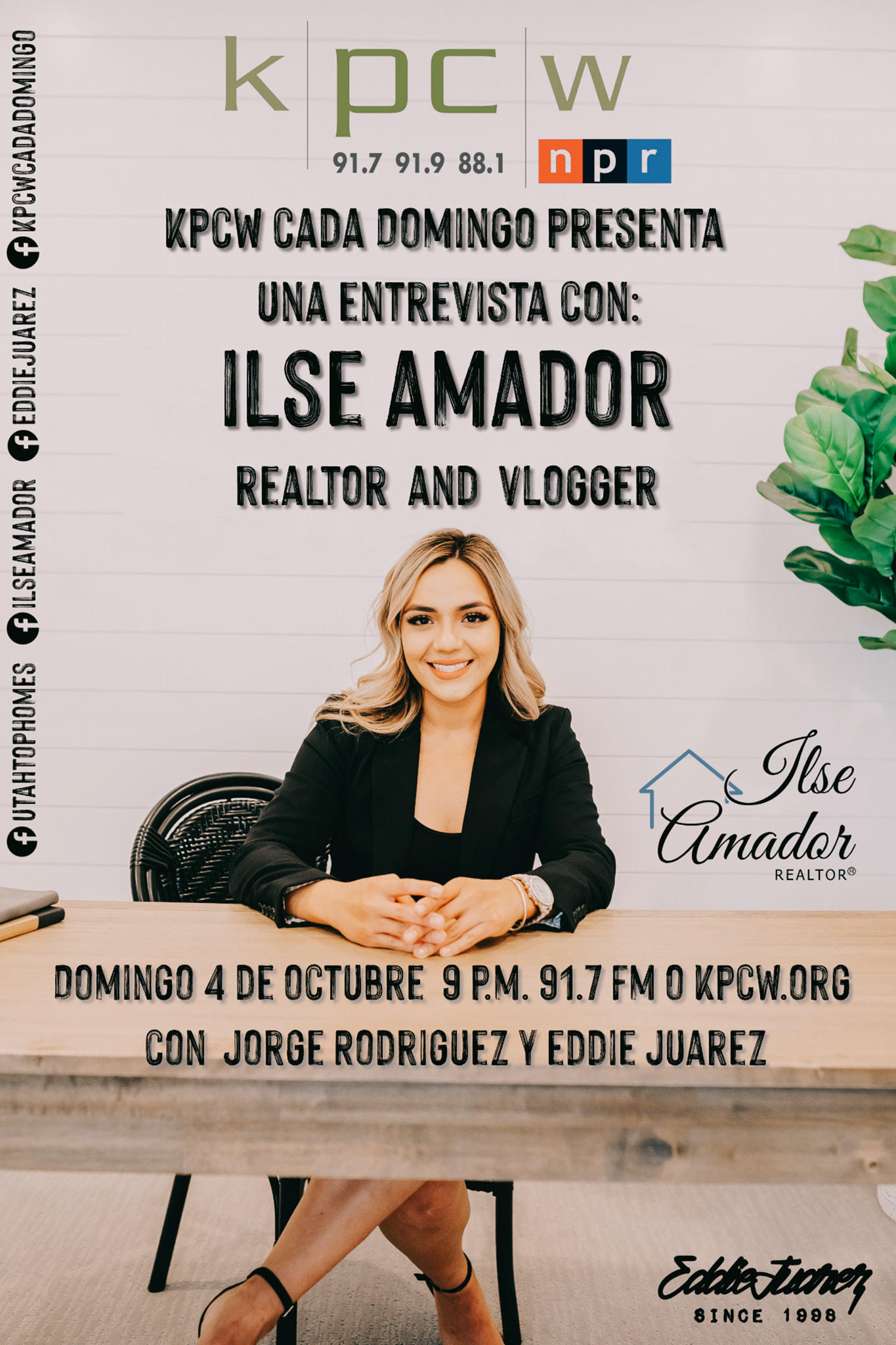 Cada Domingo Ilse Amador Realtor Kpcw