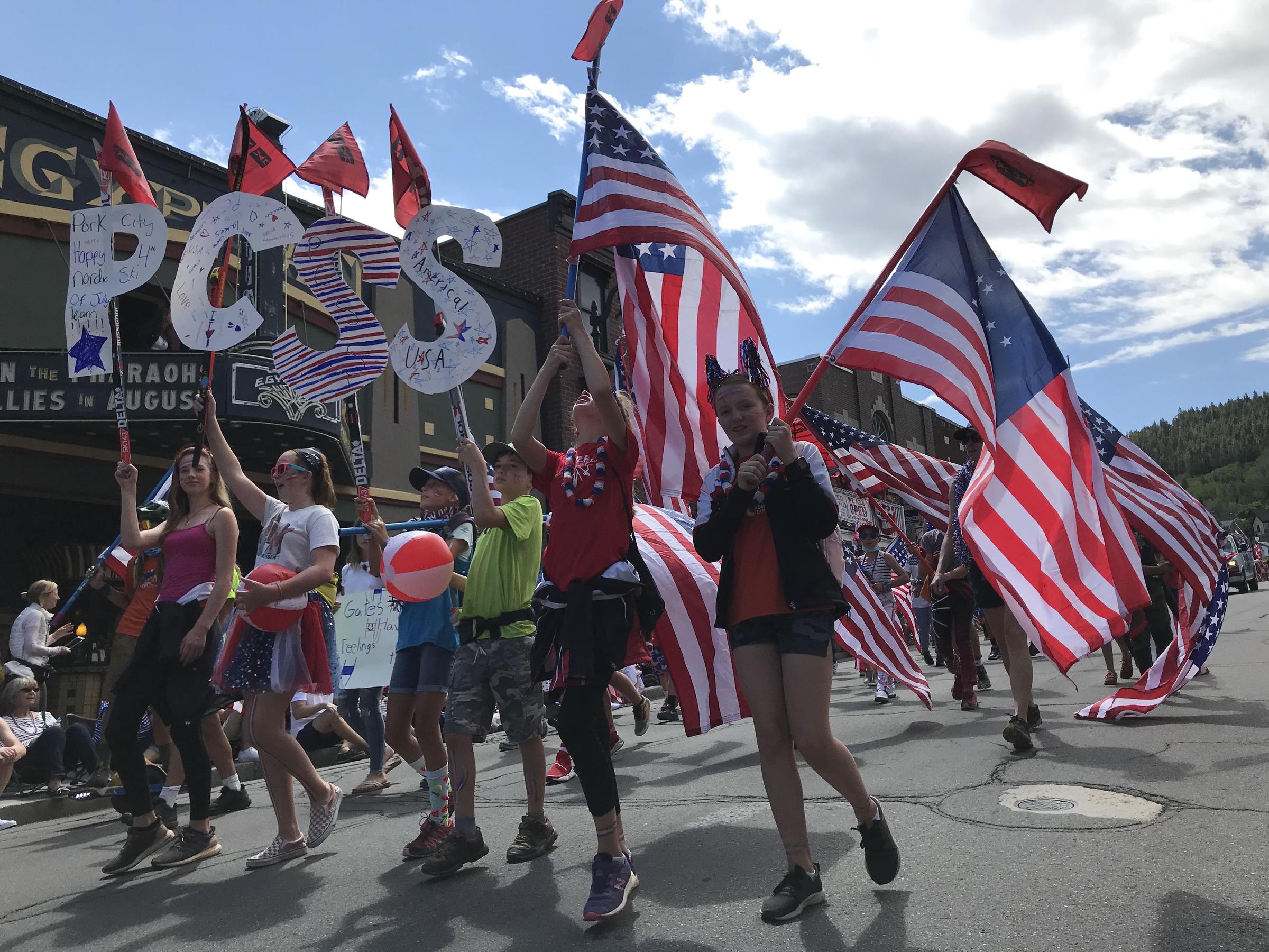 Friday Fourth Of July Parade Draws Smaller Crowds Divided Opinions To Park City Kpcw