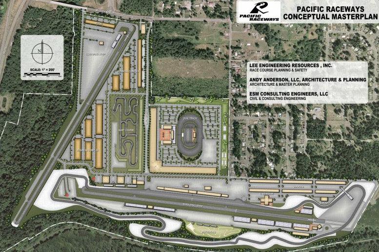 Pacific Raceways Seating Chart