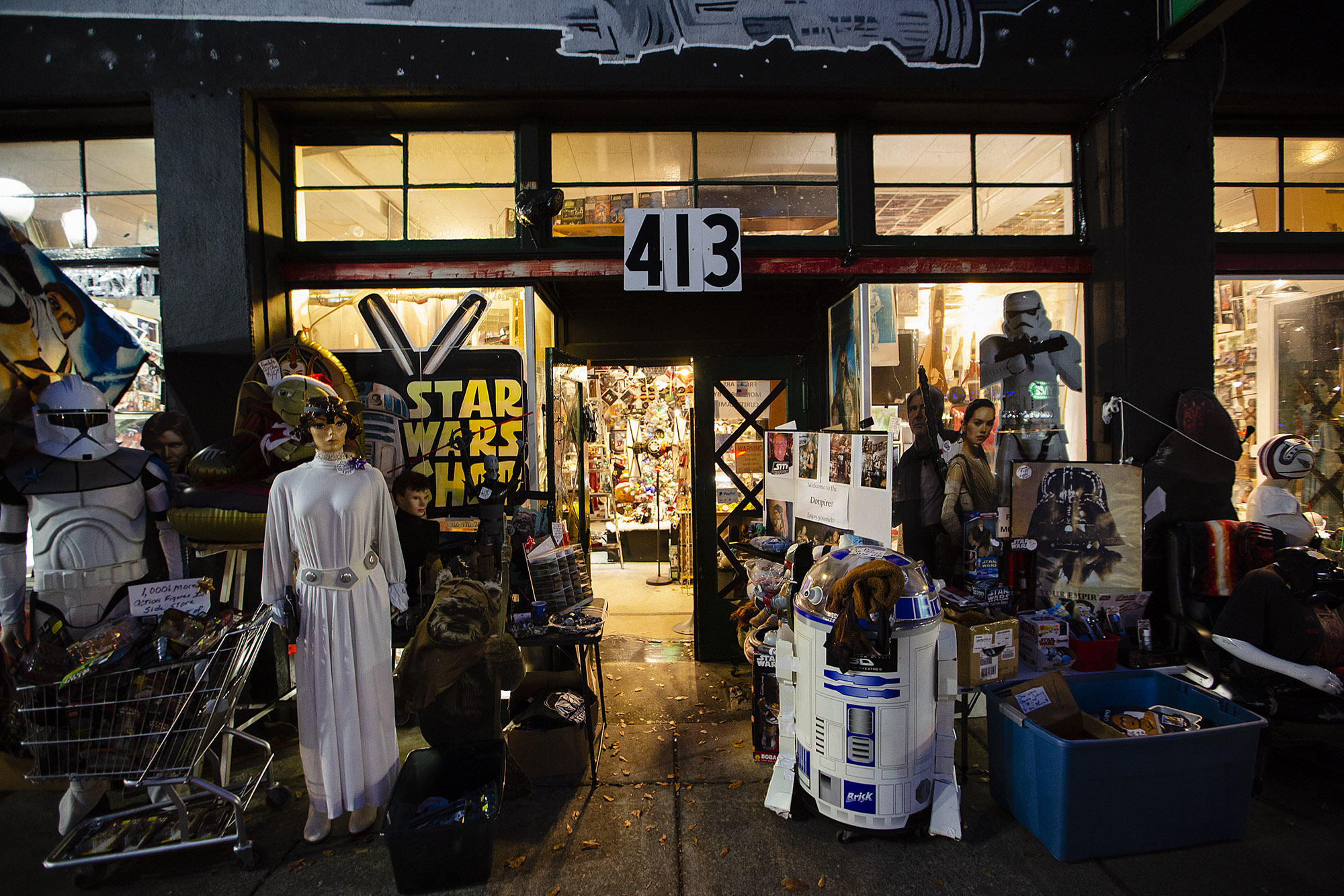 the star wars store