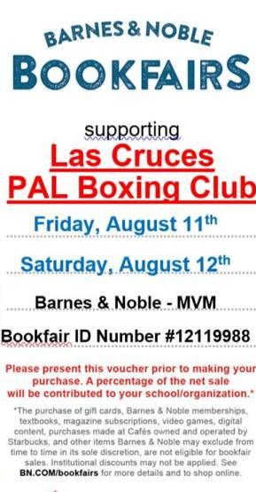 Support For Las Cruces Pal Boxing Krwg