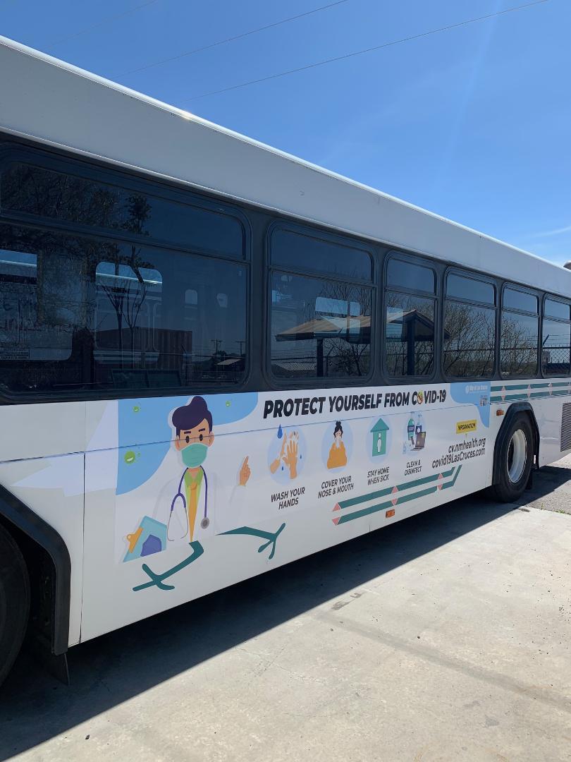 Las Cruces RoadRUNNER Transit Increases Safety/Beautifies Shelters KRWG
