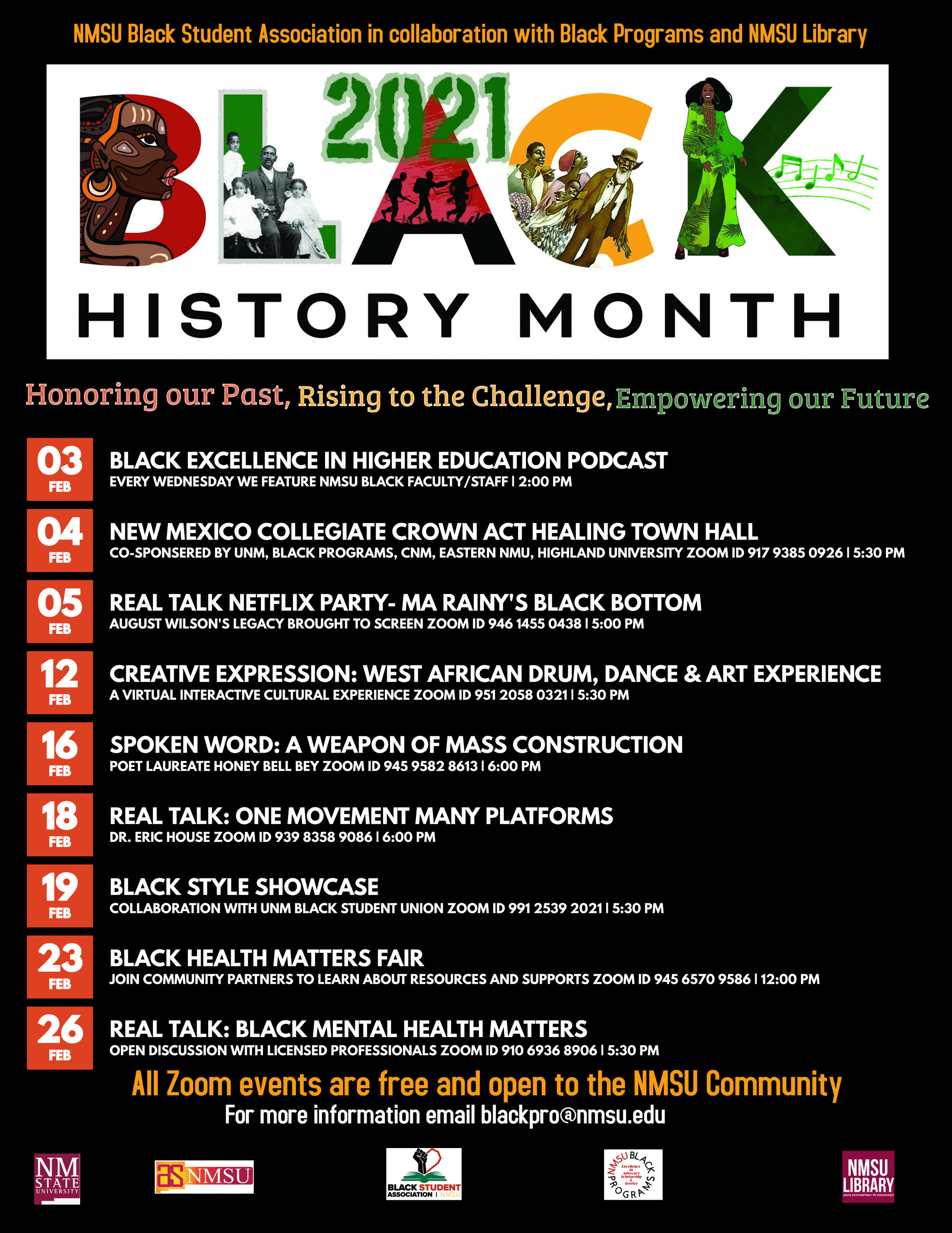 Black History Month virtual events in Las Cruces KRWG