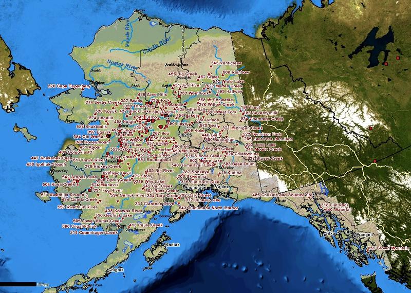 winds disperse smoke from wildfires west of fairba