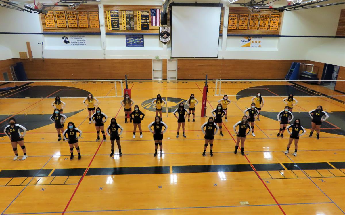 During Uncertain Season, Unalaska Volleyball Team Seeks Solidarity With Media Day Event | KUCB During Uncertain Season, Unalaska Volleyball Team Seeks Solidarity With Media Day Event | KUCB