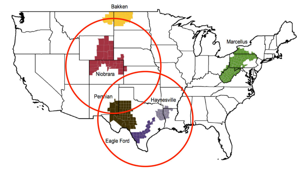 East Texas Oil And Gas Basin
