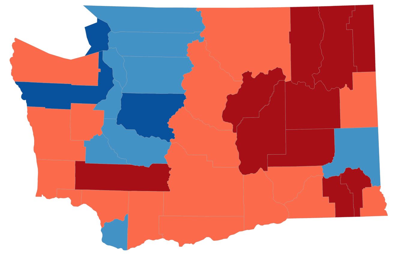 Red State Map 2016 This Election Map Is A Lie. So We Made New Ones | Kuow News And Information