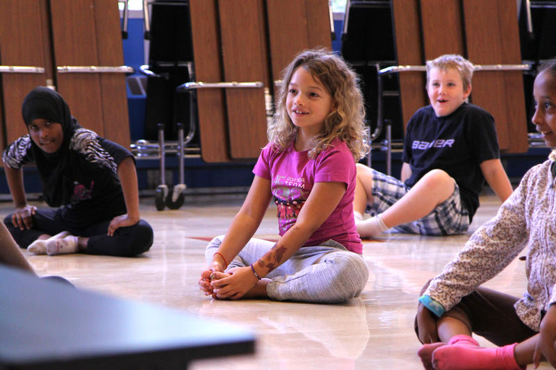 A Seattle third grader auditions for Pacific Northwest Ballet's Dance Chance program.