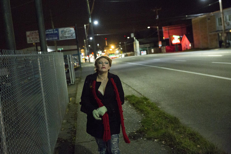 Photos One Night On Seattles Prostitution Strip Kuow News And Information 