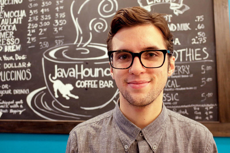 Andrew Layton is a barista at Java Hound, on Portland's stylish NW 23rd Ave. He knows how much taxes he pays. 