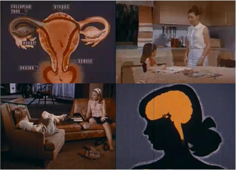 Stills from "Parent to Child: About Sex," a 1966 film