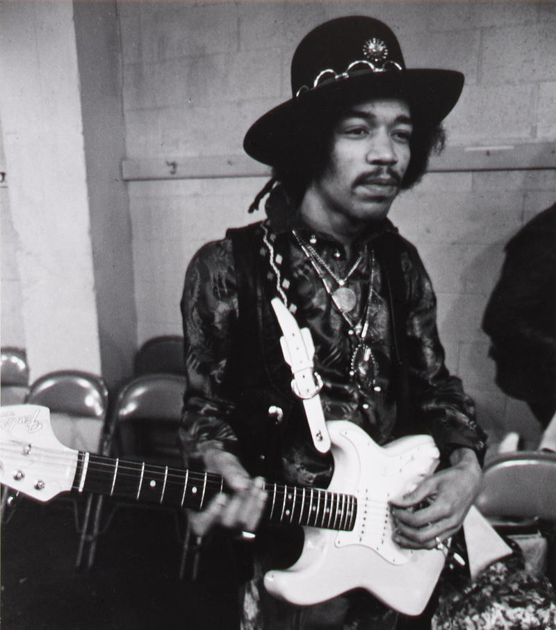 Jimi Hendrix in Seattle, February 12, 1968