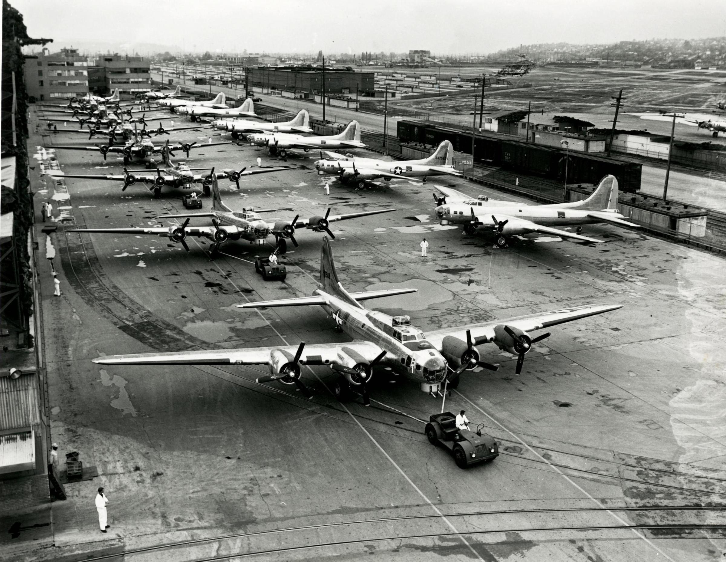 Самолёт b17 1944