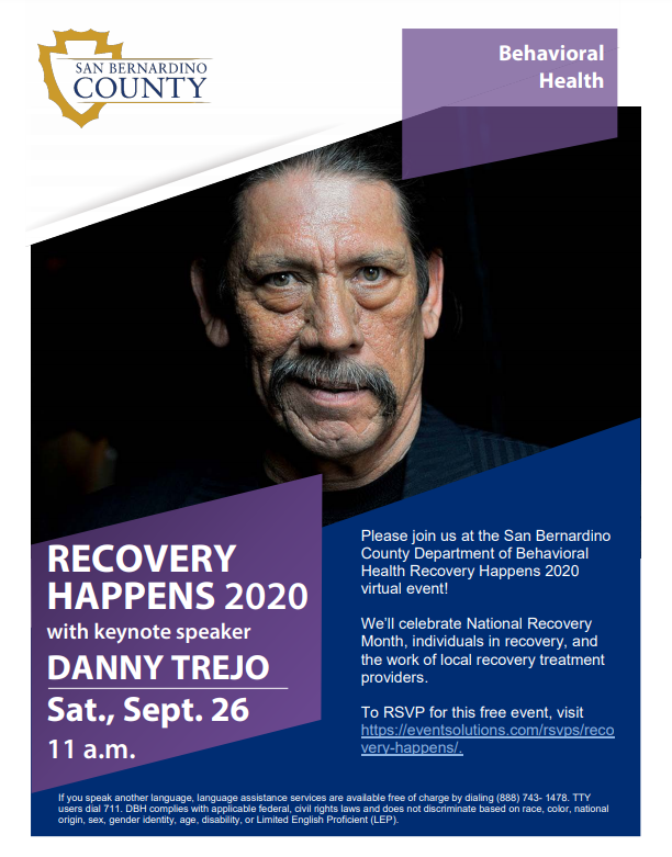 The San Bernardino County Department of Behavioral Health